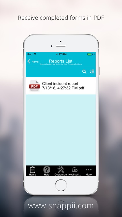 Client Incident Form screenshot-3