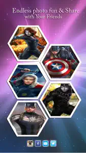 Superhero Face Maker - Replace any Face with Super Hero Costume & be a Superhero screenshot #5 for iPhone