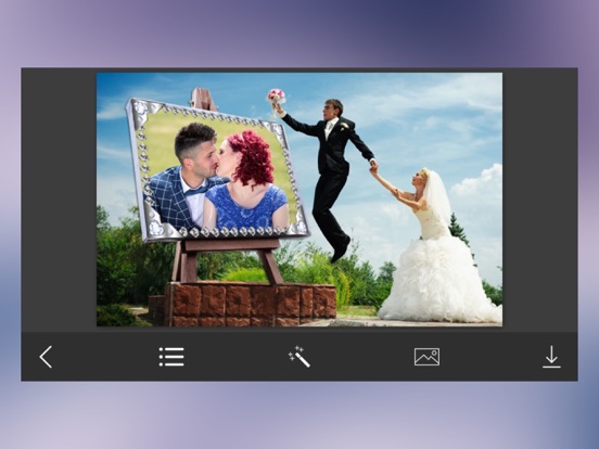 Anniversary Photo Frame - Creative and Effective Frames for your photo iPad screenshot