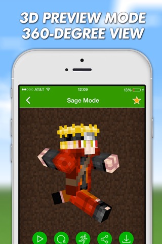 Mod Skins for Minecraft PE (Pocket Edition) & Minecraft PCのおすすめ画像3