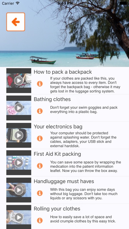 Packnomad - pack your bag screenshot-3