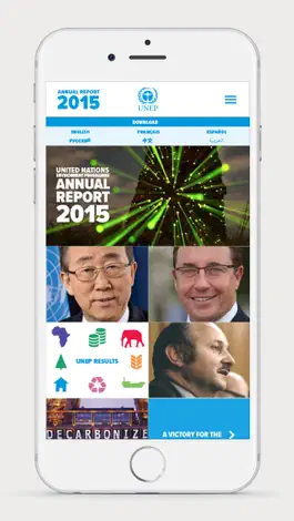 Game screenshot UNEP Annual Report 2015 mod apk