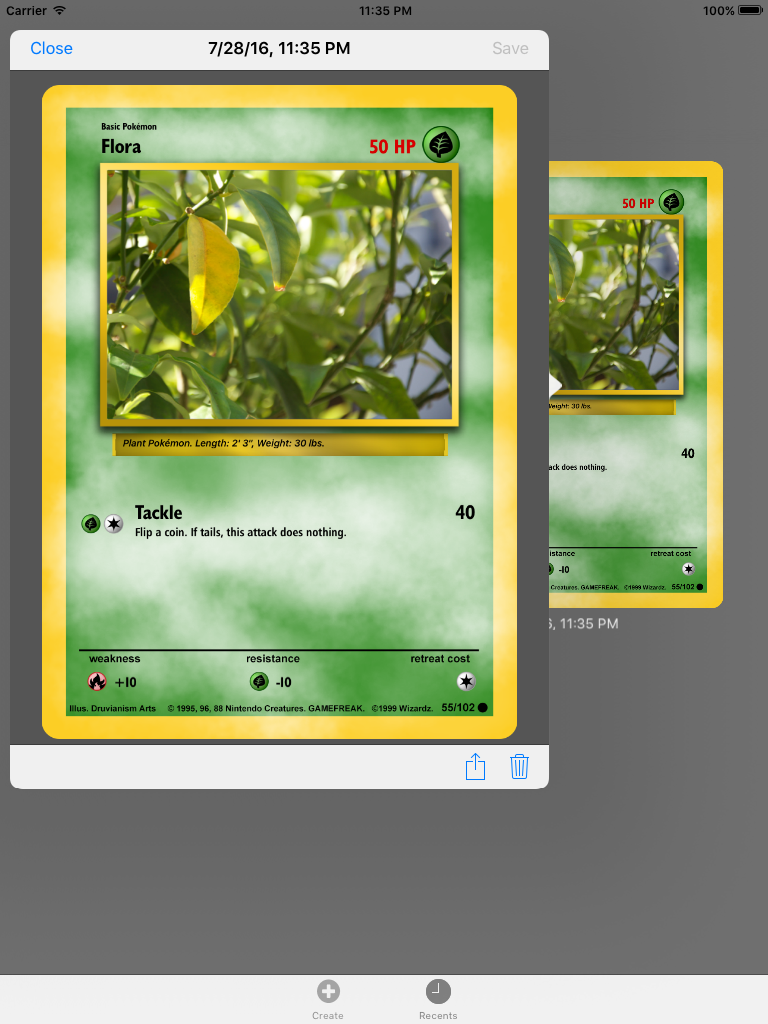 Card Builder for Pokemon
