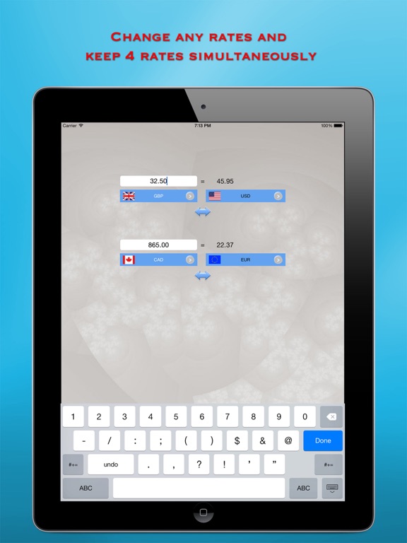 Screenshot #5 pour EZConvert - Currency Converter International Exchange Rates
