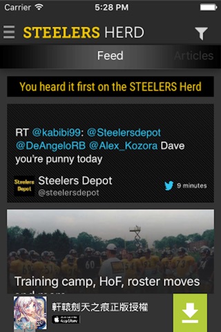 Sports Herder for Steelers screenshot 4