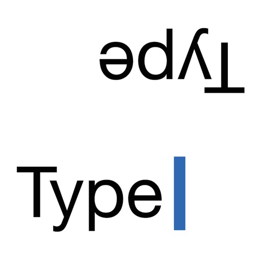 Type / ǝdλ⊥ icon