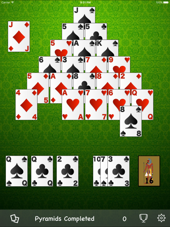 Screenshot #4 pour Pyramid Super Solitaire