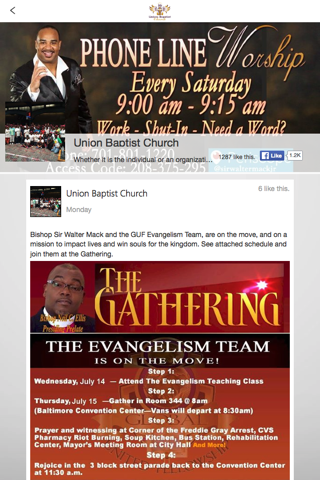 Union Baptist of Winston-Salem screenshot 3