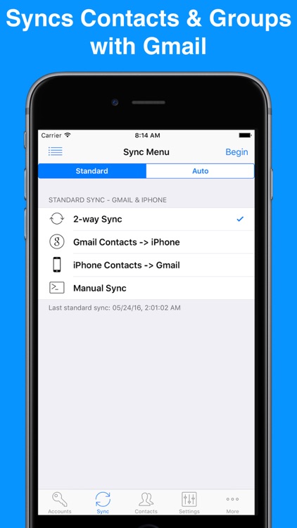 Synctastic for Google - Sync Gmail Contacts