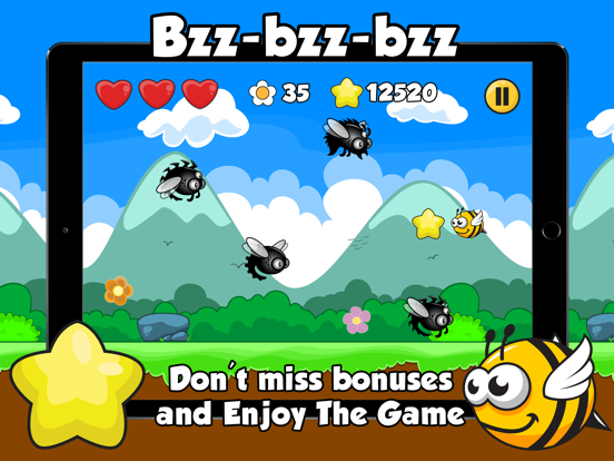 Screenshot #6 pour Bzz-bzz-bzz - Accelerometer Arcade Game