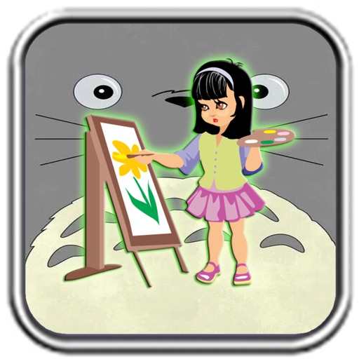 Coloring Pages Totoro Edition For Kids Icon