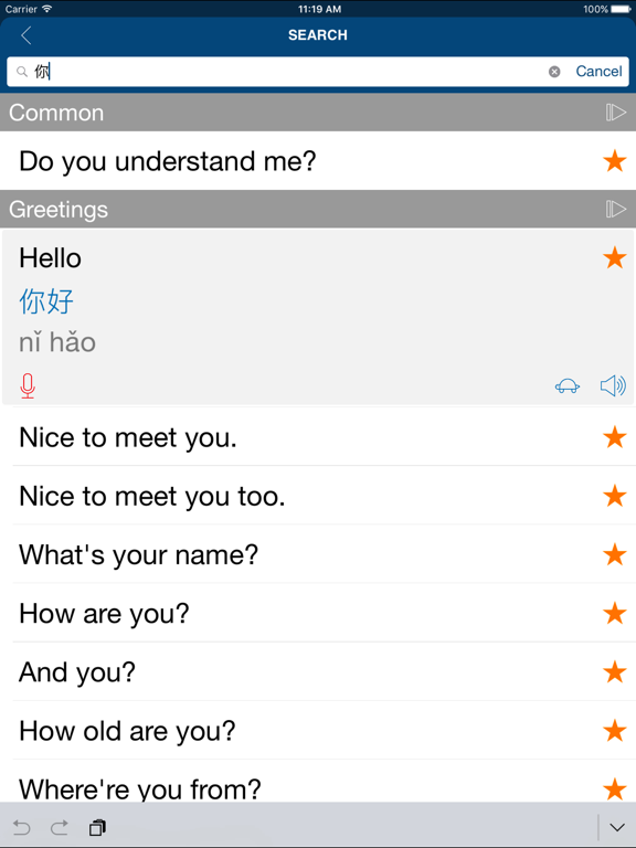 Learn Mandarin Chinese iPad screenshot 4 - Education app