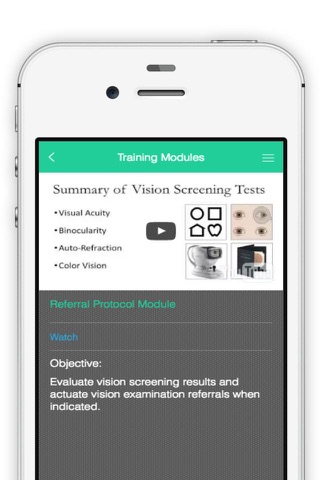 Vision Screening in Easy Steps screenshot 2