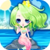 Cute Little Mermaid Princess - Girl's Dress Up&Make Up Games