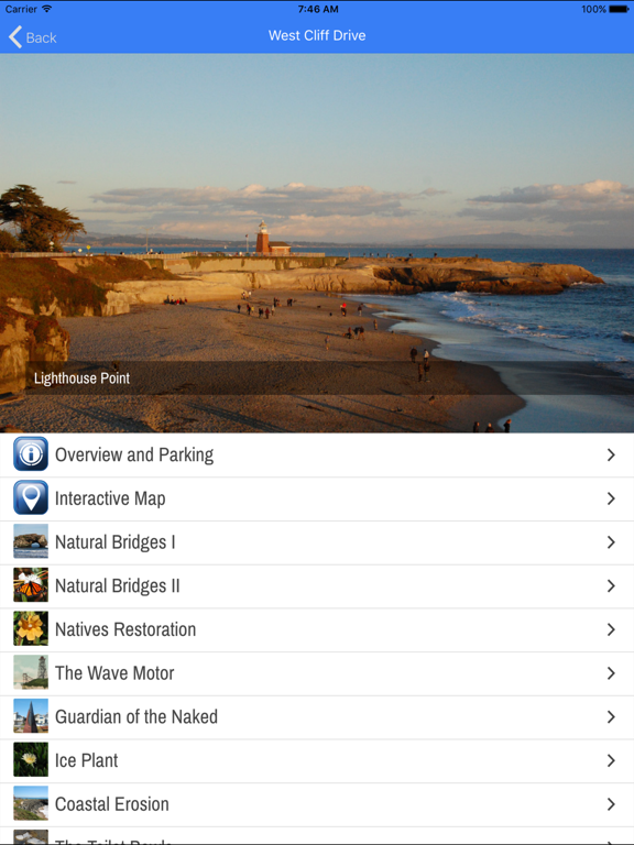 Mobile Ranger Guides iPad screenshot 4 - Travel app