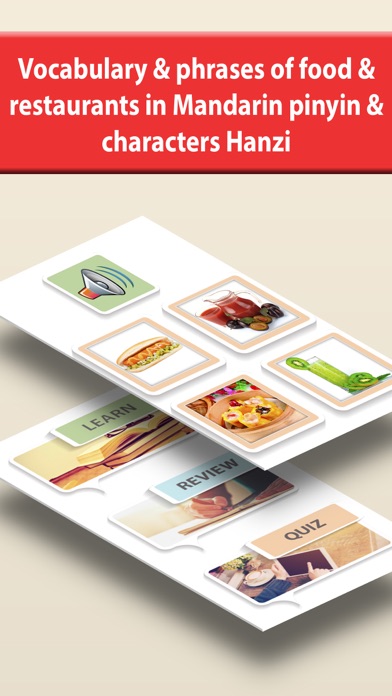 Screenshot #1 pour En savoir parler restaurants chinois mots - Vocabulaire et expressions en mandarin