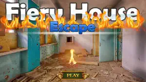 Fiery House Escape screenshot #2 for iPhone