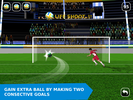Screenshot #4 for Flick Soccer 2016 Pro – Penalty Shootout Football Game