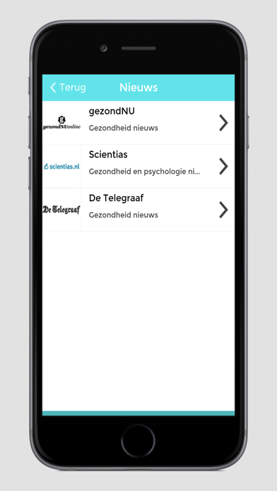 Screenshot #2 pour Gezondheid app