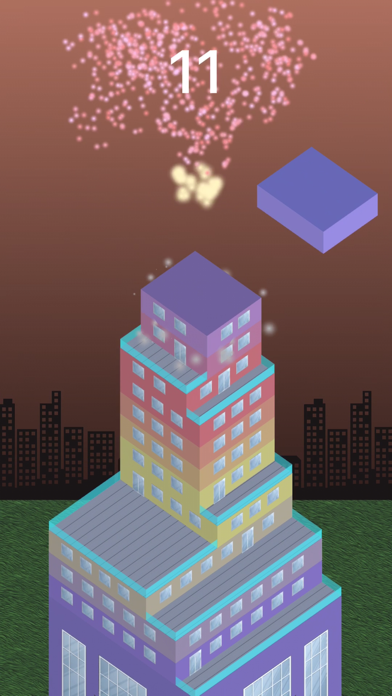 Screenshot #1 pour SkyBuilder - Stack Building Game