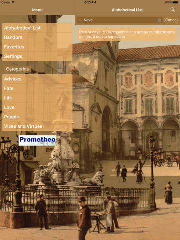 Screenshot #4 pour Proverbs of Naples