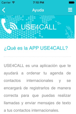 USE4CALL screenshot 4