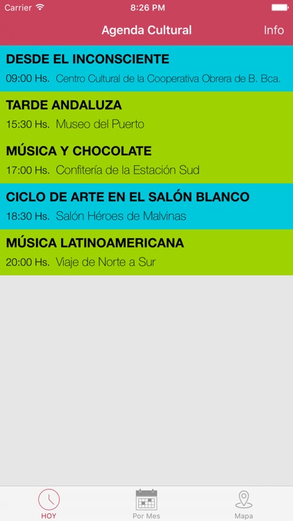 Agenda Cultural Bahía Blanca