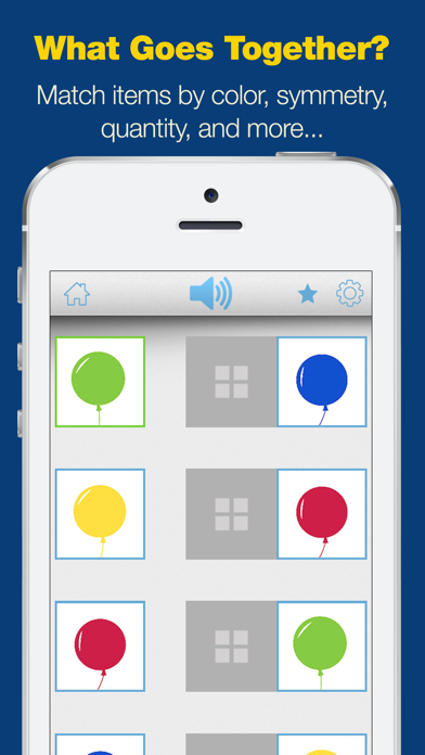 Screenshot #2 pour Matching Pairs - Educational Learning Game for Toddlers and Preschool