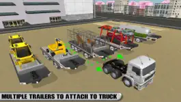 Game screenshot Ultimate Big Truck Car Transport Trailer Simulator apk