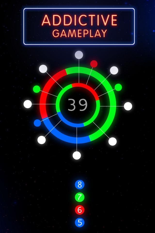 Color Quest Mania Free - Match Pins & Circle Colors screenshot 4