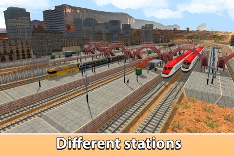 USA Railway Train Simulator 3D screenshot 2