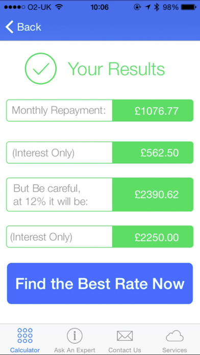Screenshot #2 pour Mortgage Calculator UK Repayment