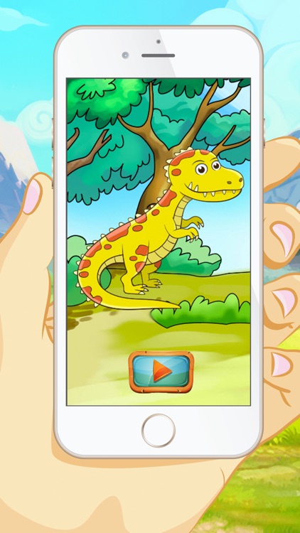 Dinosaur Coloring Book - Educational Coloring Games Free ! For kids and Toddlers