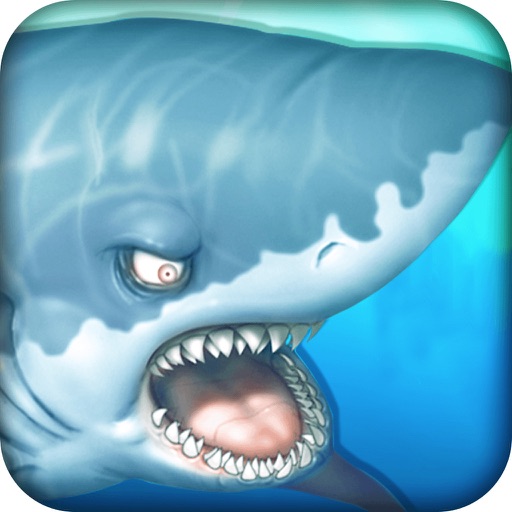 Hungry Sharks Attack Simulator - Great White Fish Deadly Revenge Under Frozen Water Free games icon