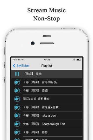 SwiMusic - for Zhou Shen screenshot 3