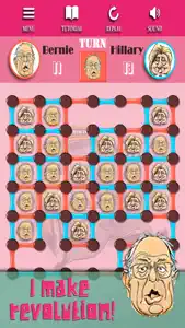 Clash of Candidates! Slip Dots Away Get One Square (Politics in Pocket) screenshot #3 for iPhone