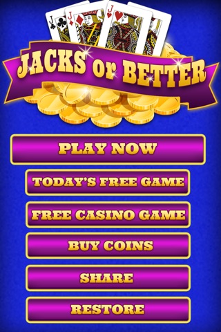 A All Jacks Or Better Video Poker screenshot 2