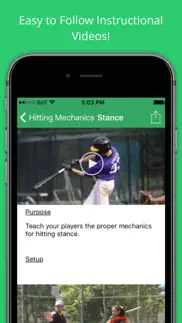 baseball hitting drills & mechanics iphone screenshot 1