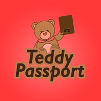 Teddy Bear Passport / Travel Photo Card ID Maker with Travel Stamps