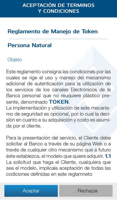 Screenshot #1 pour Token Mobile