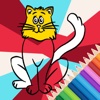 Little Cat Coloring Book Game for Kids