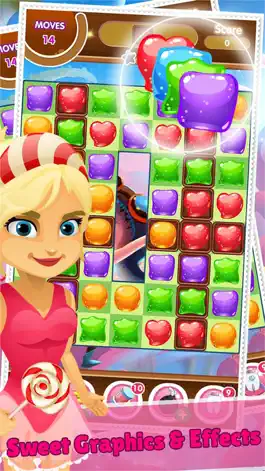 Game screenshot Amazing Candy Link Match Sweet Legend - Puzzle Games Blast Star Connect Free Edition hack