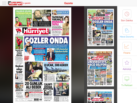 Screenshot #4 pour Hürriyet Egazete