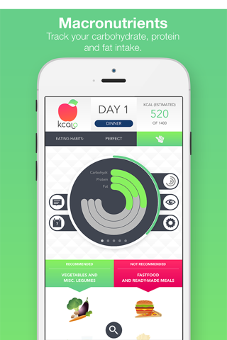 Kcalo: Calorie Counter Kcal & Nutrition Tracker screenshot 3