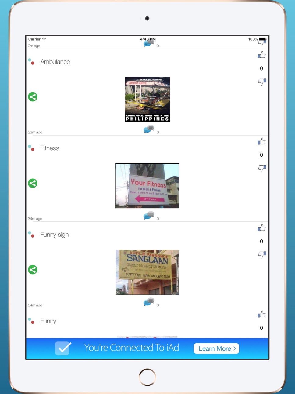 iPad screenshot