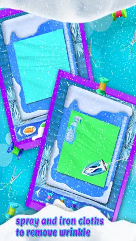 Game screenshot Снег принцесса дизайн портной бутик игры apk
