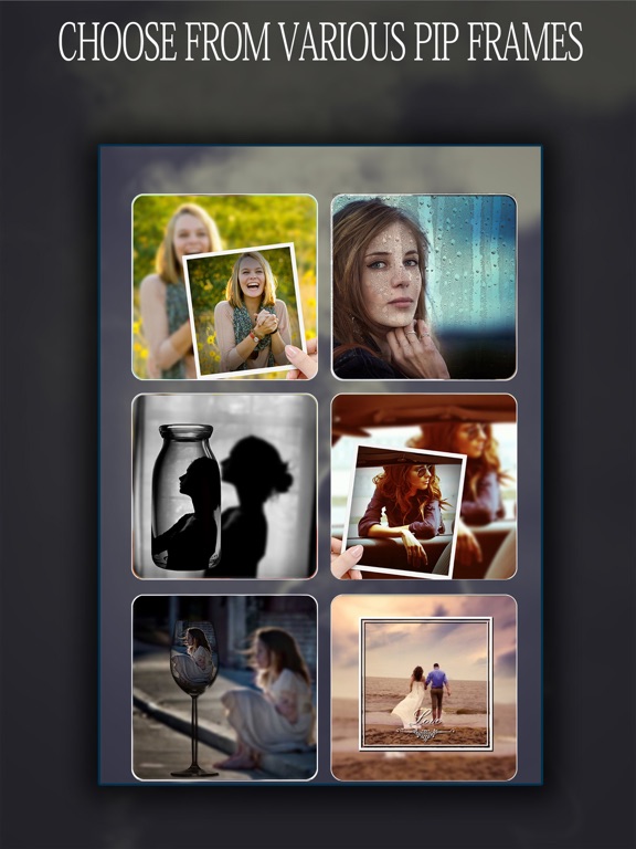 Screenshot #6 pour Pip Photo Editors # Best Picture in Picture Effects With layover