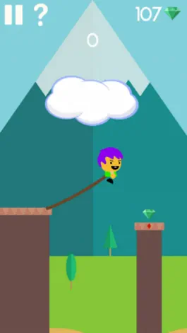 Game screenshot Rope Swing Fly apk