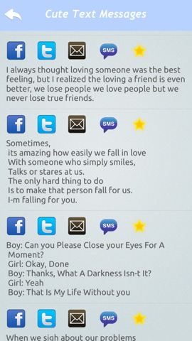 Funny SMS For Facebook, Twiter & messengersのおすすめ画像1