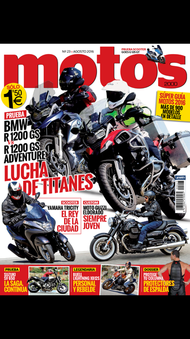 Motos Revista Screenshot